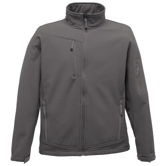 Regatta Professional Mens 3 Layer Membrane Soft Shell Jacket / Seal Grey/Black - Picture 1 of 5